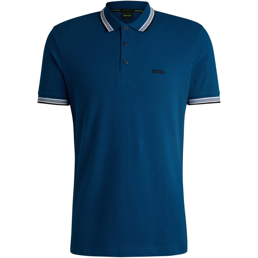 Hugo Boss Paddy Polo Shirt - Open Blue 494